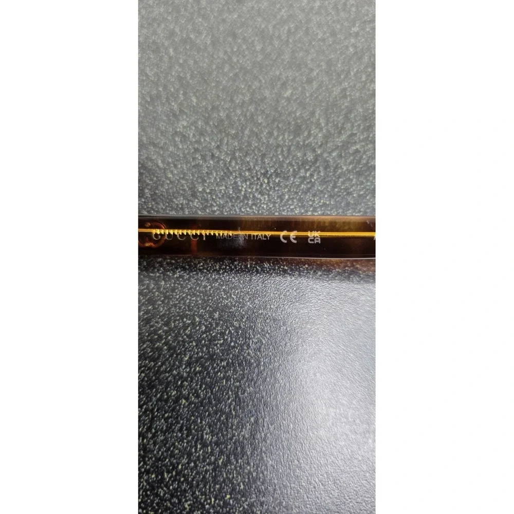 GUCCI GG0632S 002 56-20 145 Sunglasses Tortoise Print Frame‎ Sunnies Shades